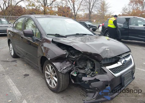 2013 Subaru Impreza 2.0I Premium from USA, damaged, VIN JF1GJAC62DH021785